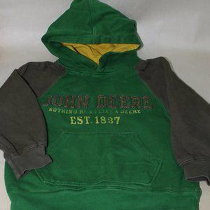 John Deere Tractor Green Boy's 5/6 Hoodie Sweater